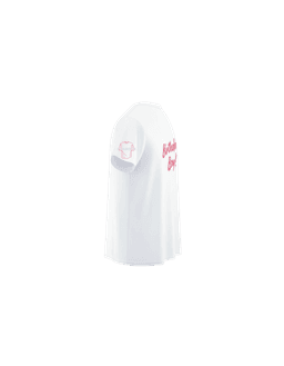 White Cotton Printed Regular T-Shirt For Men & Women 3