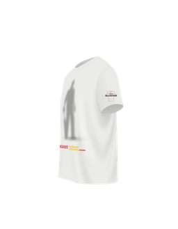 White Cotton Printed Oversized T-Shirt For Men & Women 3