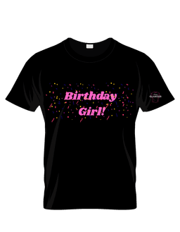 Black Cotton Printed Regular T-Shirt For Men & Women 2