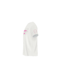 White Cotton Printed Regular T-Shirt For Men & Women 3