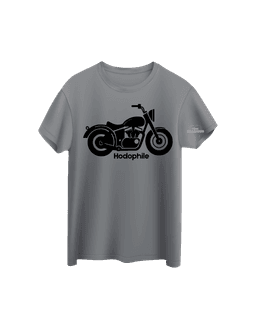 Grey Cotton Printed Oversized T-Shirt For Men & Women 2