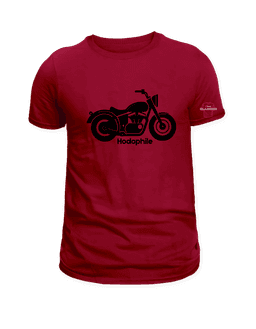 Maroon Cotton Printed Oversized T-Shirt For Men & Women 2