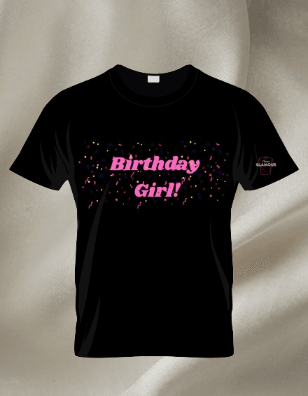Black Cotton Printed Regular T-Shirt For Men & Women