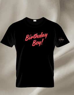 Black Cotton Printed Regular T-Shirt For Men & Women 1