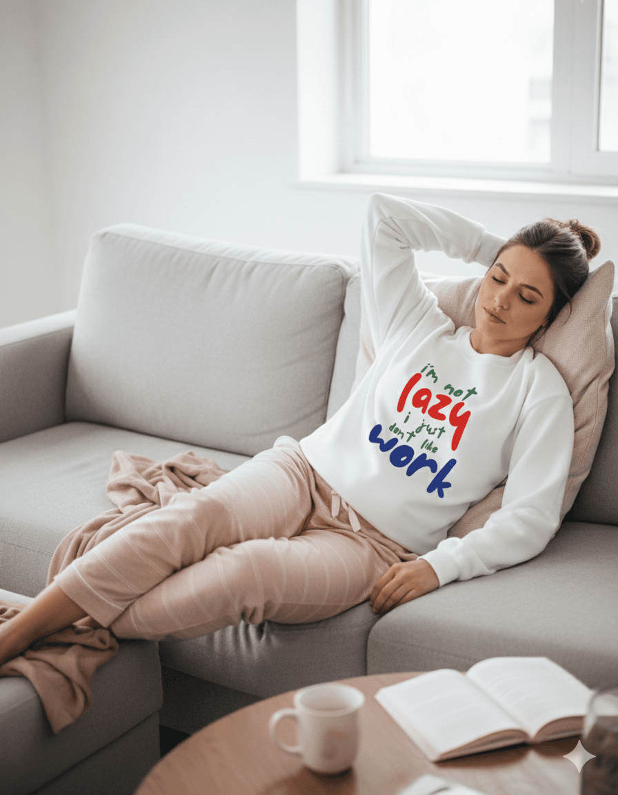 Lazy at work Sweatshirt