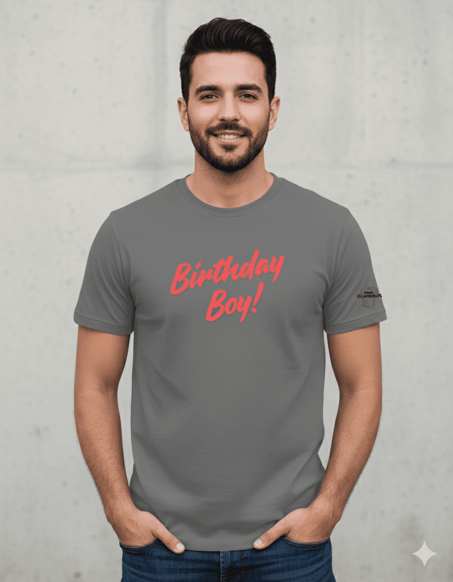 Grey Cotton Printed Oversized T-Shirt For Men & Women