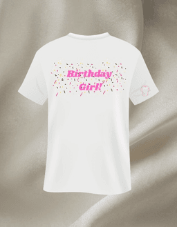 White Cotton Printed Regular T-Shirt For Men & Women 1