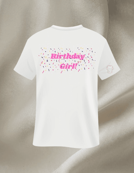 White Cotton Printed Regular T-Shirt For Men & Women